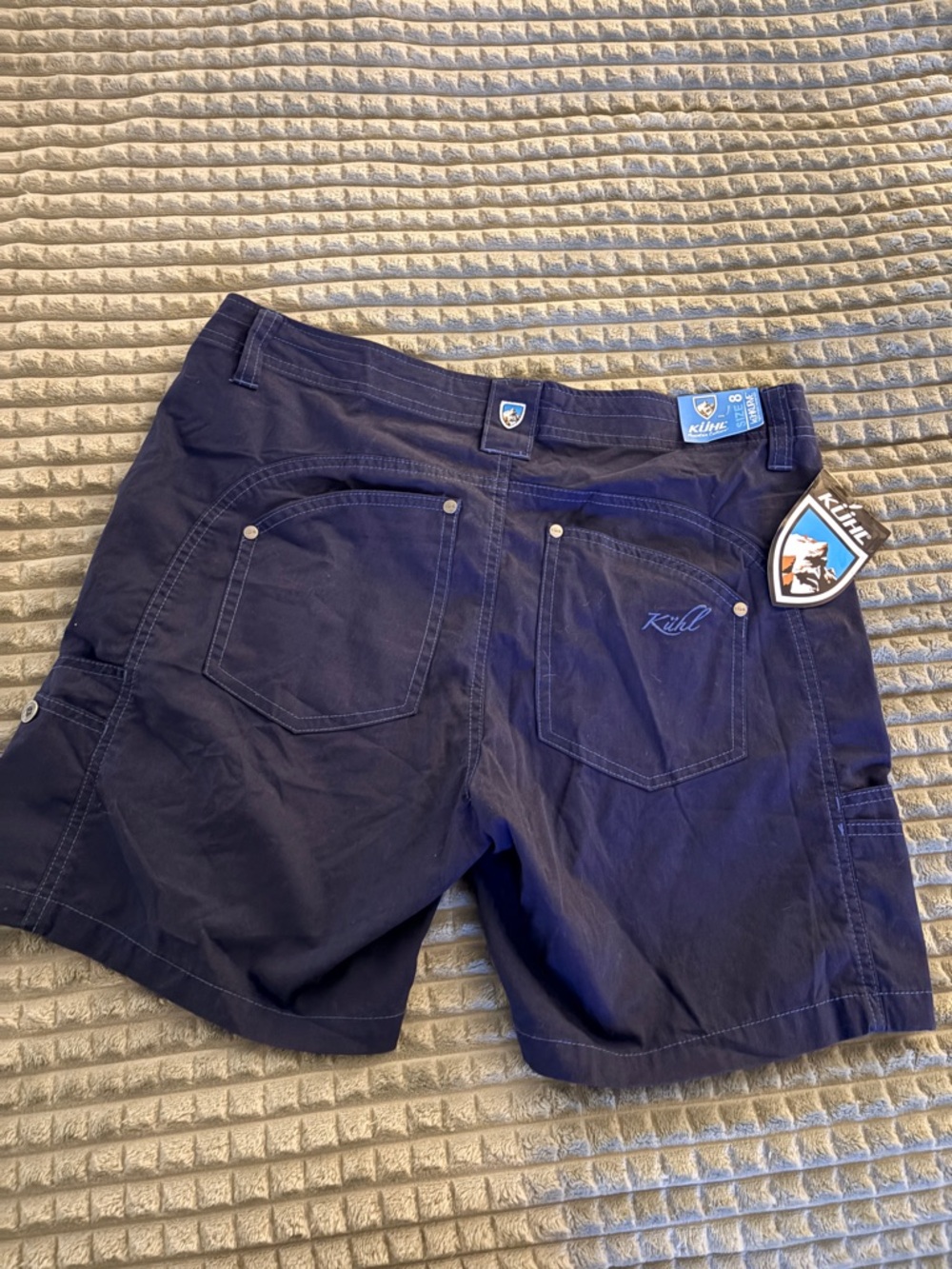 Womens Kuhl Navy Shorts - Performance Outdoor Short